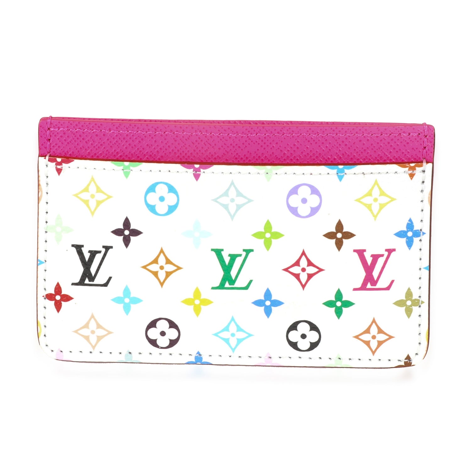 Louis Vuitton x TM Kawaii Holder Monogram Canvas Pink Multicolor Wallet Case
