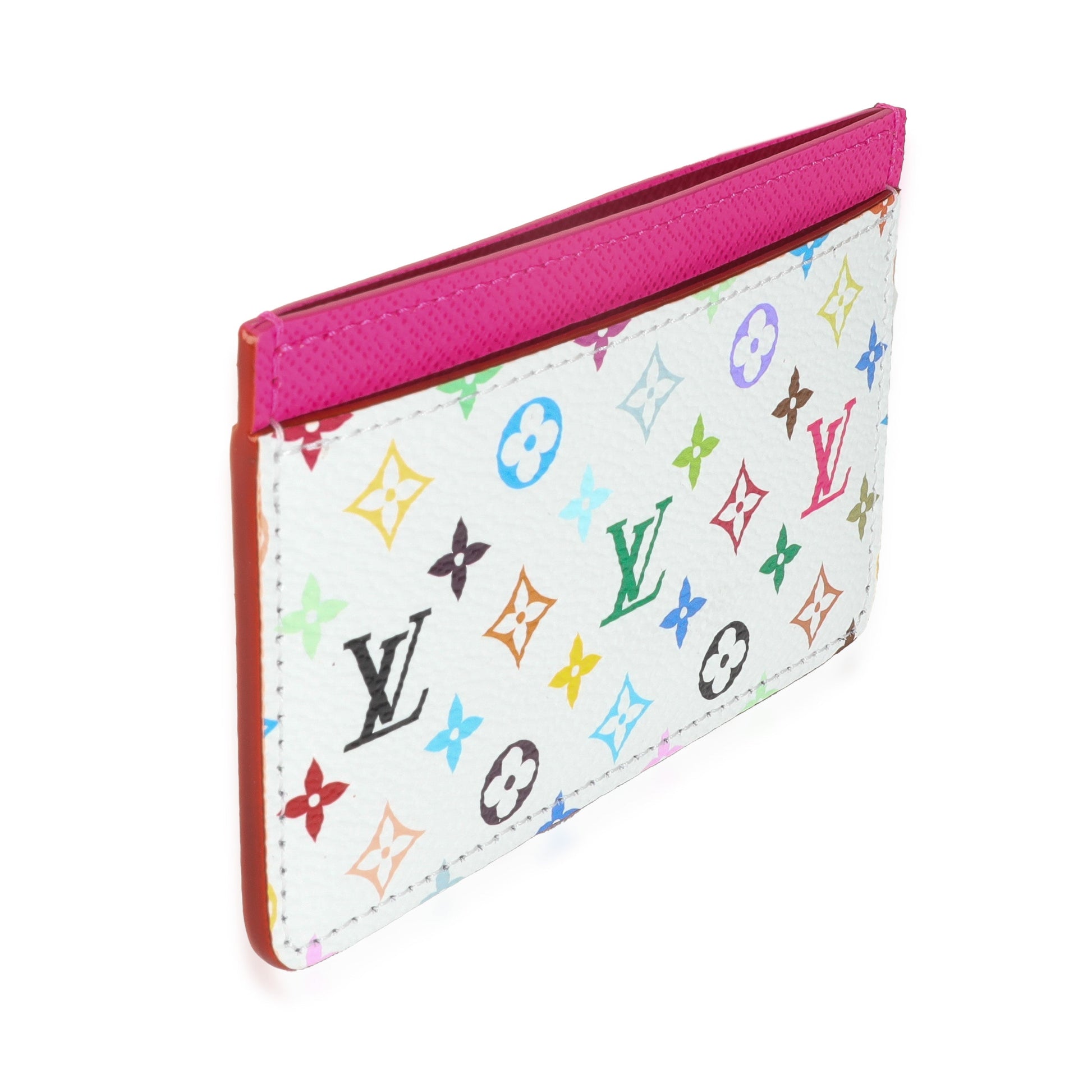 Louis Vuitton x TM Kawaii Holder Monogram Canvas Pink Multicolor Wallet Case