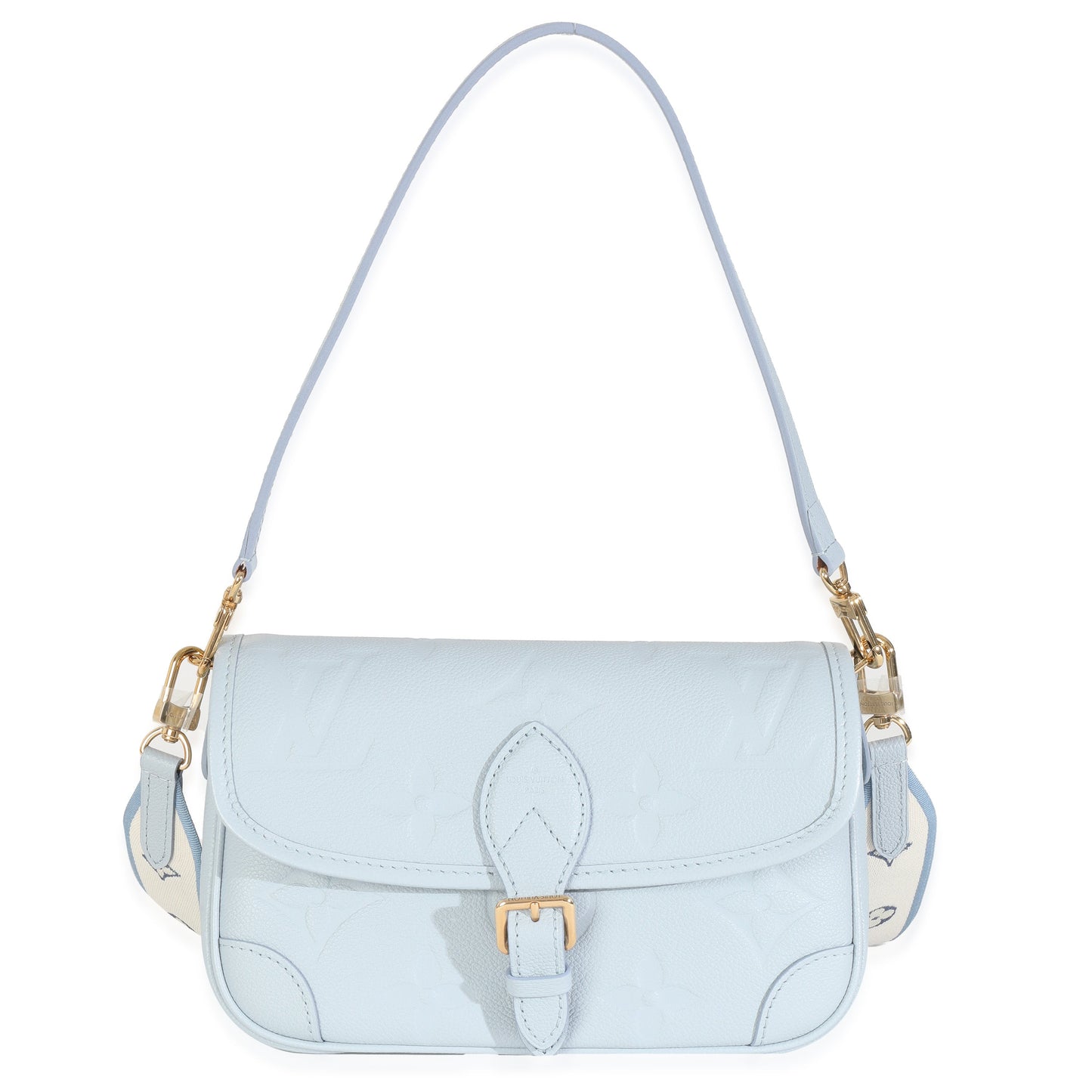 Louis Vuitton Hour Giant Empreinte Diane Monogram Blue Handbag