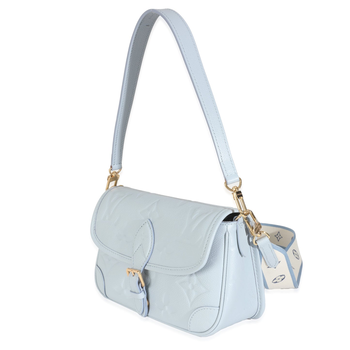 Louis Vuitton Hour Giant Empreinte Diane Monogram Blue Handbag