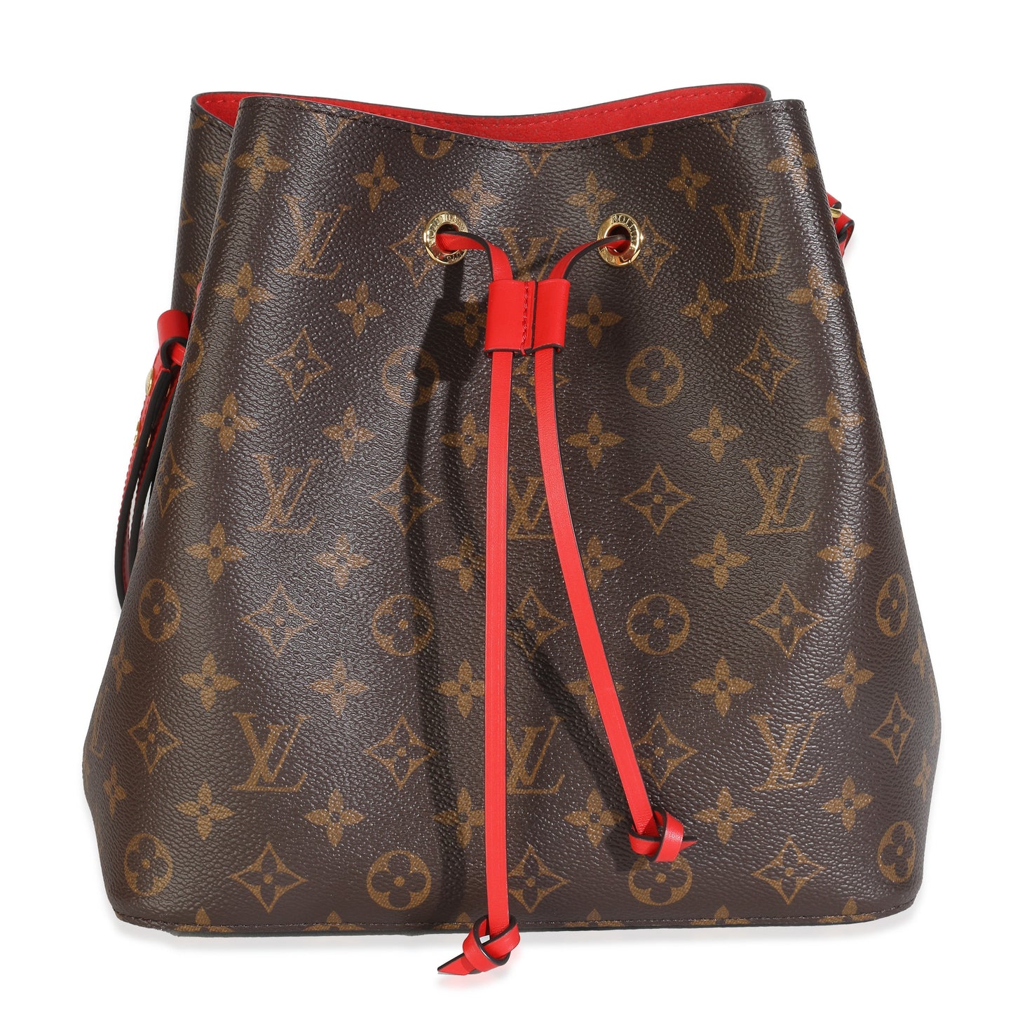 Louis Vuitton Poppy NeoNoe MM Monogram Canvas Handbag