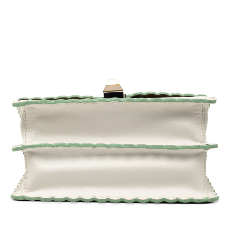 Fendi Kan 2Way Bag Leather Mini Travel Bag
