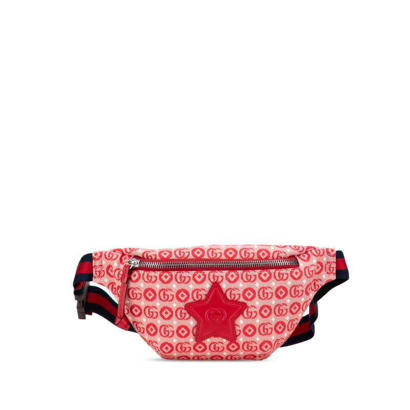 Gucci Star Waist Bag Leather Canvas Travel Bag Bag 2