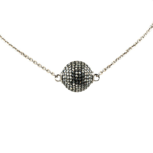 Chanel Metal Coco Mark Ball Necklace D21K Bag