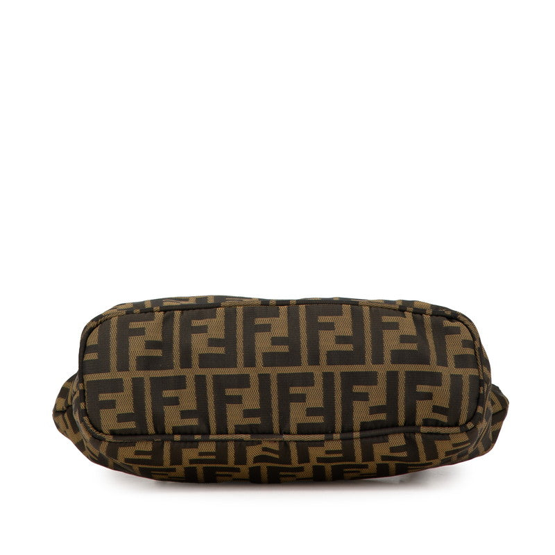 Fendi Zucca Tote Bag Leather Nylon