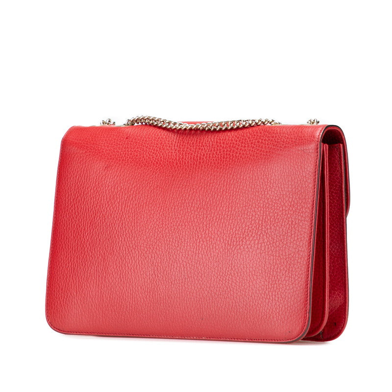 Gucci Interlocking Shoulder Bag Leather Bag 2