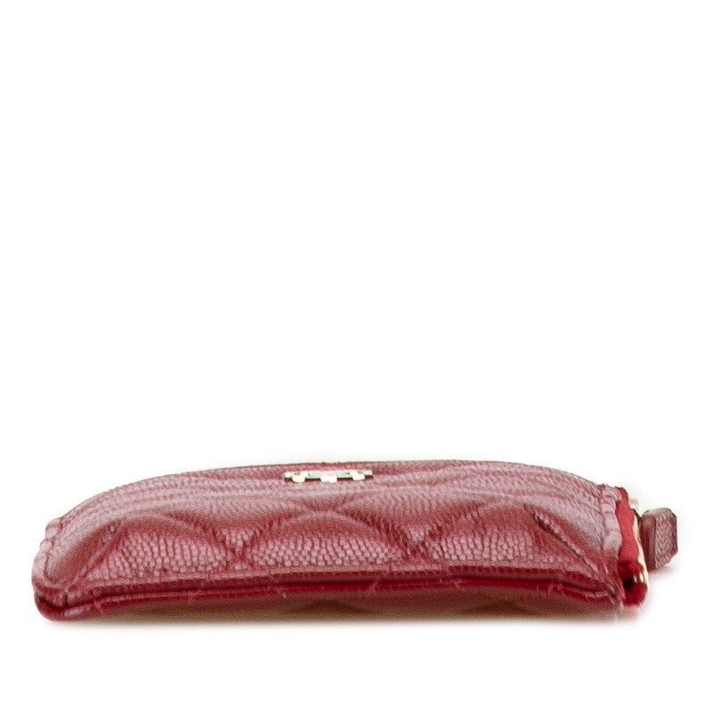 Chanel Coco Mark Caviar Skin Long Wallet